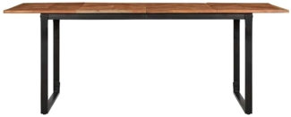 vidaXL Esstisch 200x100x75 cm Massivholz Akazie 373620