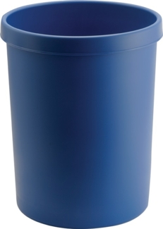 Helit Großraum-Papierkorb 45l blau