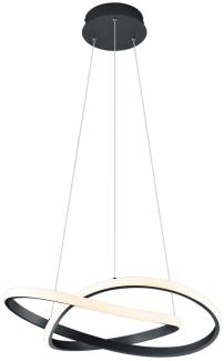 LED Hängeleuchte, schwarz, Switch Dimmer, Höhenverstellbar
