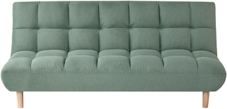 Schlafsofa 3-Sitzer RISOR Stoff Hellgrün