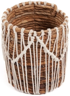 Der Macra-mazing Korb - Natur Weiss - S - Naturweiß - 14x14x16cm