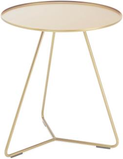 Steely Beistelltisch 45cm Gold Metallic