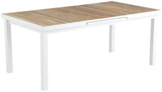 Nantes Tisch braun Teak