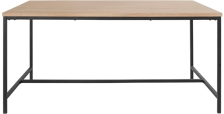 andas Esstisch Vadum (1-St), mit Tischplatte in einer Holzoptik und fühlbare Struktur, Höhe 76 cm