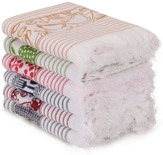 L'Essentiel Maison Handtücher 100% COTTON, 40x60 cm (6 Pieces) S1188, (6-St)