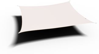 Dreamsail Sonnensegel Quadrat, creme