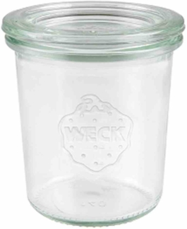 Mini-Sturzglas 12er-Karton 140 ml ohne Ringe und Klammern