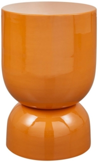 WOOOD Beistelltisch Hekla aus Metall, Orange