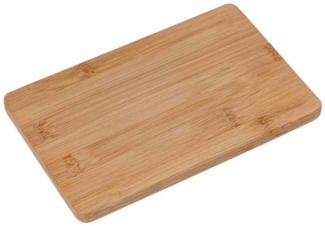 Kesper Frühstücksbrettchen, Bambus, Beige, 22 x 14 x 1 cm 3er Pack