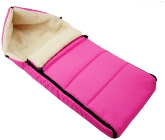 BambiniWelt by Rafael K. Fußsack Winterfußsack Babyfußsack Fußsack Kinderwagen Wolle 108cm LINIERT, universal