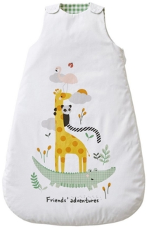 vertbaudet Babyschlafsack Baby Sommerschlafsack TIERPYRAMIDE, Sommerschlafsack, 1 TOG