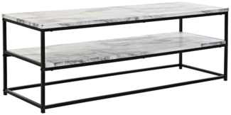 DKD Home Decor TV-Möbel, Metall, Holz, weiß, Estándar