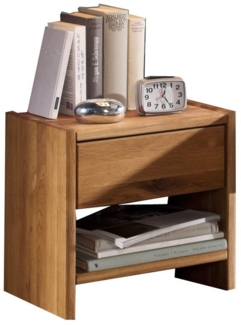 Nachttisch 40x40cm "Lewis" Wildeiche geölt