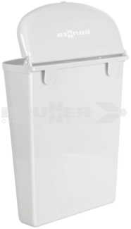 Brunner Abfallbehälter Pillar Farbe: Weiss