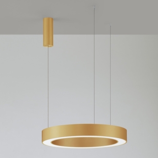 Nova Luce 9345640 MORBIDO LED Pendelleuchte 60cm 2700-4000K Messing Gold dimmbar