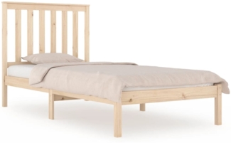 Massivholzbett Kiefer 75x190 cm 2FT6 Small Single [3103803]