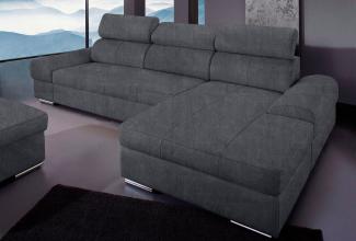 sit&more Ecksofa Broadway L-Form, inklusive Kopfteilverstellung, wahlweise mit Bettfunktion