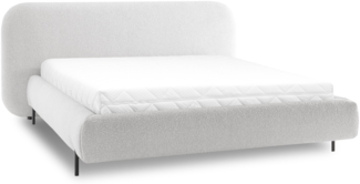 Eltap Bett Pointt (Jaffray 18)140x200 Metallrahmen, Gaslift, Box , Beige, 229 x 105 x 244 cm