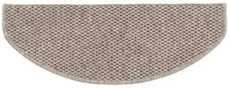 Karat Stufenmatte Gaza, Treppenschutz, 3 Farben, 3 Varianten, Treppenschoner, Halbrund, Höhe: 5 mm