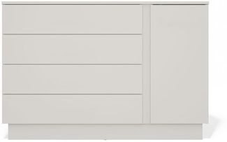 MAGOWA Schubkastenkommode MODERNE KOMMODEN & NACHTTISCHE – SERIE AMBER, griffloser Fronten mit TIP-ON-System