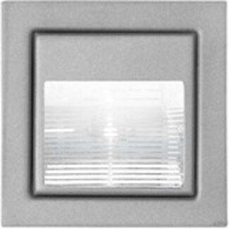 Brumberg Leuchten LED-Wand-EB-Leuchte alu Power-LED ws, 1W P3729W