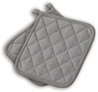 HSC Home-Style-Creation GmbH Topflappen Anni, (Set, 2-tlg, Topflappen), hitzebeständig, strapazierfähig, langlebig