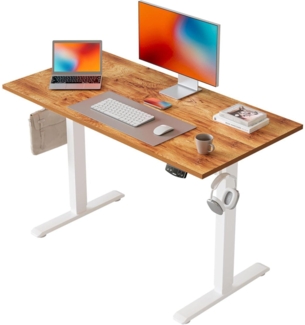 Höhenverstellbarer Schreibtisch 100x60cm Elektrisch Memory-Handsteuerung