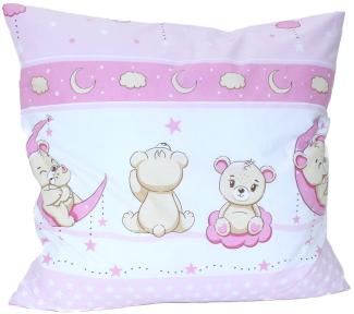 Primawela Kissenbezug Baby Kinder Kissenbezug 80 x80 cm Kissenhülle Bezug für Kissen