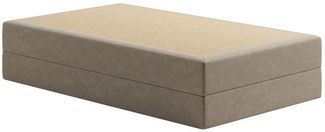 Home Collective Boxspringbett Polsterbett Bett Doppelbett mit wählbarer Matratze, viele Größen (90x200, 100x200, 120x200, 140x200, 160x200, 180x200, 200x200, modern & platzsparend, ideal für kleine Räume), ohne Kopfteil, komfortable Liegehöhe, weicher ...