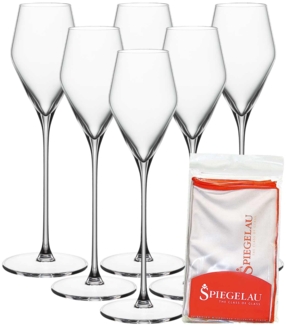 Spiegelau Definition Digestifglas 130 ml 6er Set + Poliertuch