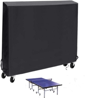 Landrip Tischtennisplatte Schutzhülle Oxford Gewebe UV-Beständig 165x70x185CM