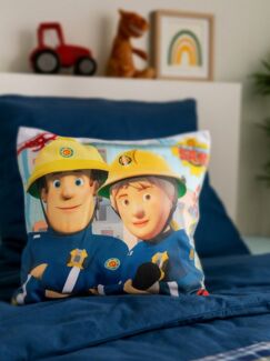 United Labels® Dekokissen Feuerwehrmann Sam - Sam & Penny
