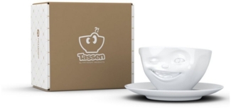 FiftyEight Products Kaffeetasse Zwinkernd