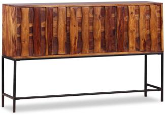 vidaXL Sideboard Massivholz Palisander 120x30x80 cm 244345