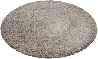 Esprit Hochflor-Teppich YOGI ESP-096, rund, Höhe: 50 mm, flauschiger weicher Flor, 100% recyceltem PET, Wohnzimmer