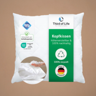 VERDA Kopfkissen Neu 80 x 80 cm