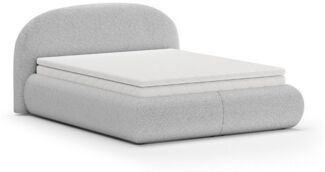 Beautysofa Polsterbett mit Bettkasten und Rahmen MOTTI, 140, 160 oder 180cm, mit oder ohne Matratze
