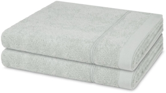 Ross Rubin 2 tlg. Frottier-Set - 2 X Duschtuch (70 X 140cm) - 480 - Eukalyptus