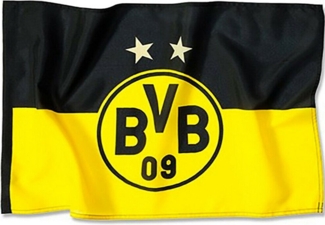 BVB MERCHANDISING Fahne BVB-Stockfahne 60x40 cm