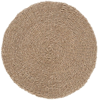 Der Sizali Teppich - Natur - 100 - Natürlich - 100x100x2cm