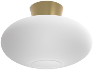 Belid Bullo XL Deckenleuchte messing opal 38cm E27