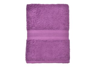 leevitex® Saunatuch Frottee XXL, (1-St), 80x200 cm, extra groß & saugfähig, Lila/Pflaume