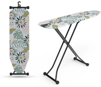 hausleben Bügelbrett Bügeltisch, Bügelpress Ironing Board, Bügelbrett klappbar, Robuste und rutschfeste Beine, höhenverstellbar