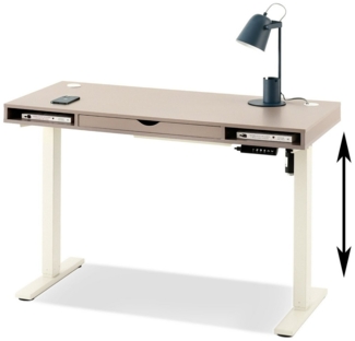 Compleo Schreibtisch höhenverstellbarer schreibtisch mit Schublade OTTSO