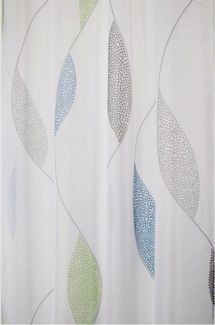 HOME WOHNIDEEN Vorhang PAOLO (1 St), Schlaufen, transparent, Voile, Schlaufenschal PAOLO bedruckt