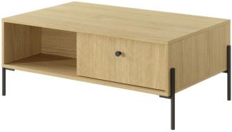 Couchtisch Scandi Tisch 100,6 x 60 x 39,4 cm 2 Schubladen