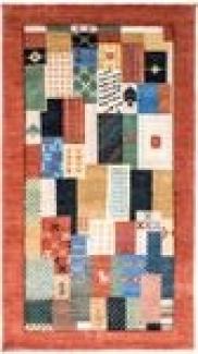 Gabbeh Teppich - Loribaft - 162 x 92 cm - bunt