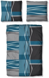 my home Bettwäsche Kelian, Polycotton recycelt, 2 teilig, in verschiedenen Qualitäten, gemusterte Bettwäsche