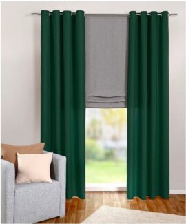 Weckbrodt Vorhang Vito, Ösen (1 St), blickdicht, Satin, Microvelour, blickdicht, Unifarben, Gardine, Store