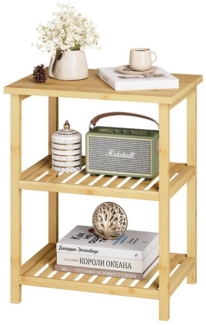 Dripex Beistelltisch Kleiner Nachttisch, platzsparender Wohnzimmertisch, L40xB30cm, Verschleißfest, stabil